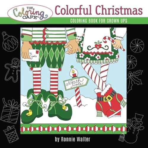 Beispielbild fr The Coloring Cafe-Colorful Christmas zum Verkauf von Decluttr