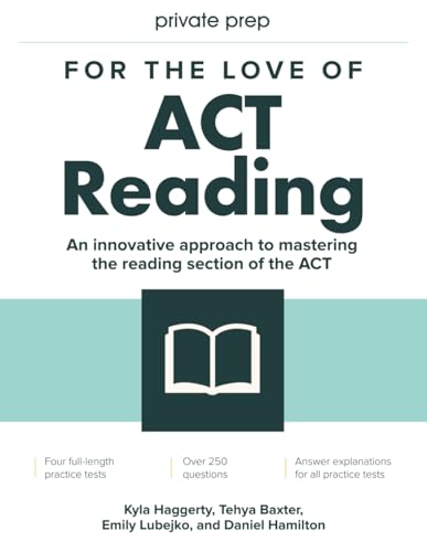 Stock image for For the Love of ACT Reading for sale by ThriftBooks-Atlanta