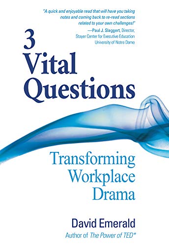 Stock image for 3 Vital Questions : Transforming Workplace Drama for sale by Better World Books