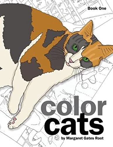 Stock image for Color Cats Book One: Coloring Pages for Adults for sale by GF Books, Inc.