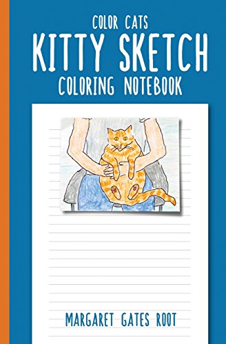 Stock image for Kitty Sketch Coloring Notebook: Adult Coloring Journal from Color Cats for sale by Revaluation Books