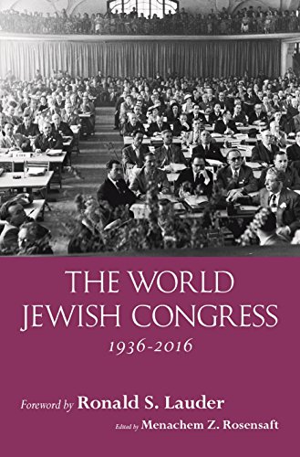 9780996936118: The World Jewish Congress, 1936-2016
