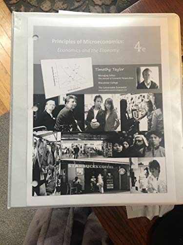 Stock image for Principles of Microeconomics, 4th edition for sale by Jenson Books Inc