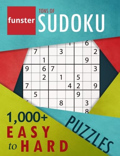 Immagine dell'editore per Funster Tons of Sudoku 1,000+ Easy to Hard Puzzles: A bargain bonanza for Sudoku lovers venduto da Wonder Book