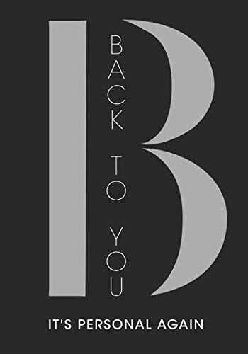 Imagen de archivo de Back To You: Its Personal Again a la venta por Red's Corner LLC