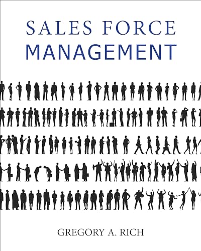 Imagen de archivo de Sales Force Management a la venta por Campus Bookstore