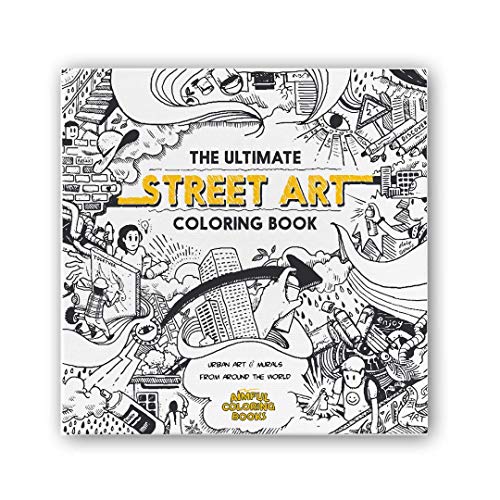 Imagen de archivo de The Ultimate Street Art Coloring Book: Lite Edition a la venta por HPB-Emerald