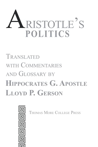 Beispielbild fr Aristotle's Politics zum Verkauf von GreatBookPrices