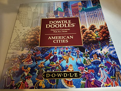 Imagen de archivo de Dowdle Doodles - Creative Coloring For All Ages - American Cities a la venta por ThriftBooks-Atlanta