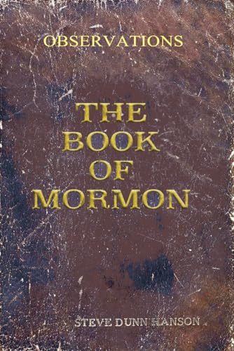 Stock image for Observations: The Book of Mormon for sale by GF Books, Inc.