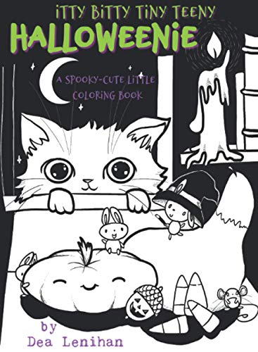 Stock image for Teeny Halloweenie: A Spooky-Cute Little Coloring Book for sale by GF Books, Inc.