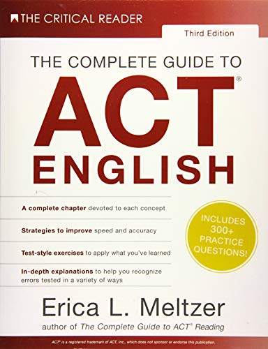 Beispielbild fr The Complete Guide to ACT English, 3rd Edition zum Verkauf von Wonder Book