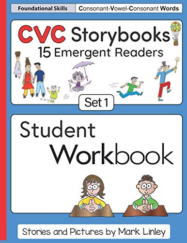Imagen de archivo de CVC Storybooks SET 1 Student Workbook: 15 Emergent Readers with Spelling Practice a la venta por GreatBookPrices