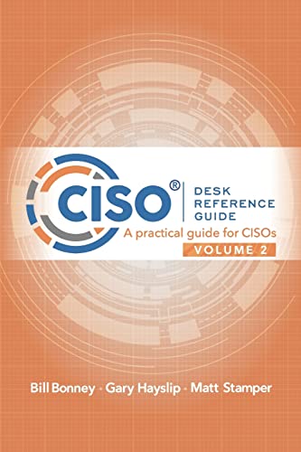 Imagen de archivo de CISO Desk Reference Guide Volume 2: A Practical Guide for CISOs a la venta por HPB-Red