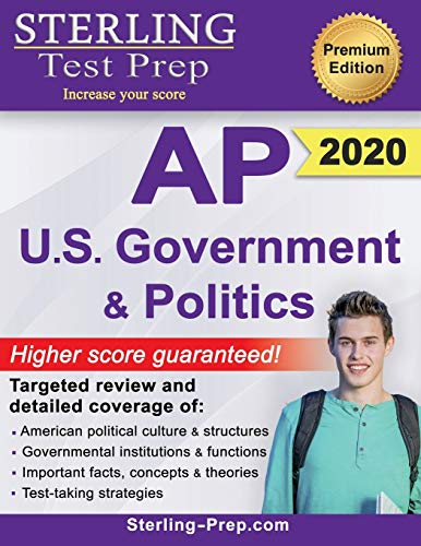 Imagen de archivo de Sterling Test Prep AP U.S. Government and Politics: Complete Content Review for AP Exam a la venta por HPB-Red