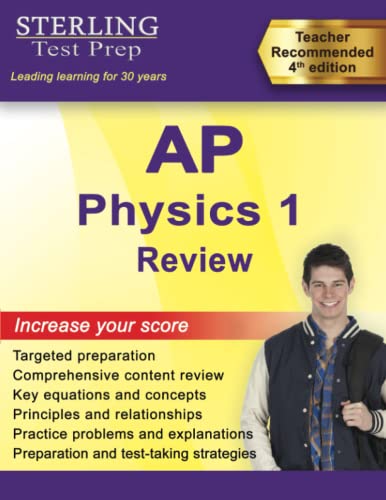 Imagen de archivo de Sterling Test Prep AP Physics 1 Review: Complete Content Review for AP Physics 1 Exam a la venta por ThriftBooks-Dallas