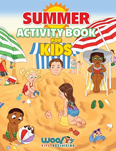 Stock image for Summer Activity Book for Kids: Reproducible Games, Worksheets And Coloring Book (Woo! Jr. Kids Activities Books) for sale by Book Deals