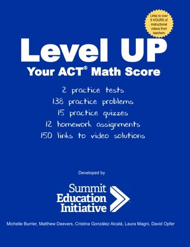 Beispielbild fr Level UP Your ACT® Math Score zum Verkauf von HPB-Emerald
