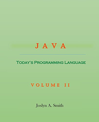 Immagine dell'editore per Java: Today's Programming Language Volume II venduto da ThriftBooks-Dallas