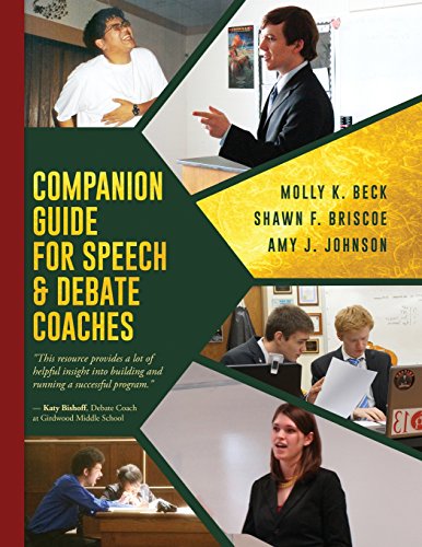 Beispielbild fr Companion Guide for Speech & Debate Coaches zum Verkauf von GF Books, Inc.