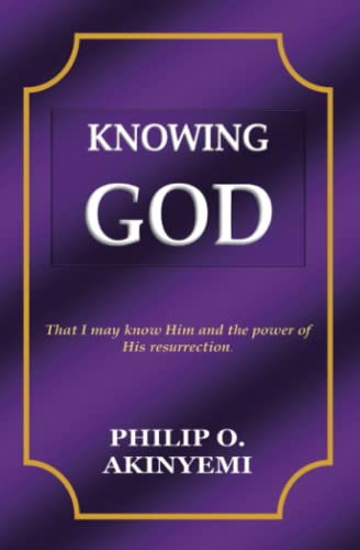Stock image for Knowing God That I may know Him 1 for sale by PBShop.store US