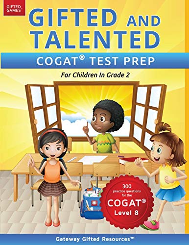9780997943955: Gifted and Talented COGAT Test Prep Grade 2: Gifted Test Prep Book for the COGAT Level 8; Workbook for Children in Grade 2