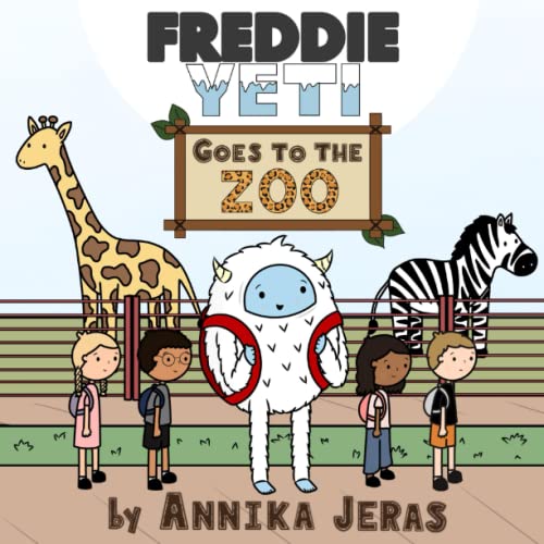 Immagine stock per Freddie Yeti Goes to the Zoo