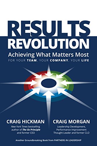 Beispielbild fr Results Revolution : Achieving What Matters Most for Your Team, Your Company, Your Life zum Verkauf von Better World Books
