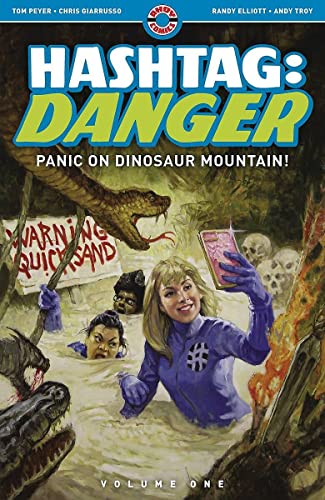 Stock image for Hashtag Danger: Panic on Dinosaur Mountain! (1) for sale by HPB-Ruby