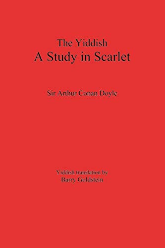 Stock image for The Yiddish Study in Scarlet: Sherlock Holmes's First Case for sale by Chiron Media