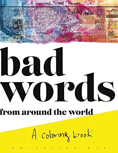 Stock image for BAD WORDS from around the world: A Coloring Book for sale by SecondSale