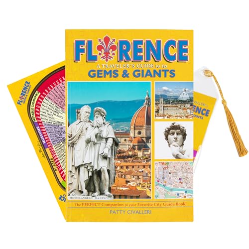 9780998192604: FLORENCE Italy Travel Guide - Patty Civalleri - Spinner Board and Bookmark Included - On-the-go Instant Planner - Italy Travel Guide 2024, Europe Travel Guides, Travel Book