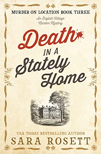 Beispielbild fr Death in a Stately Home : An English Village Murder Mystery zum Verkauf von Better World Books