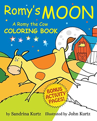 Stock image for Romy's Moon Coloring Book: A Romy the Cow Coloring Book for sale by Save With Sam