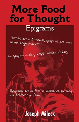 Stock image for More Food for Thought: Epigrams for sale by Lucky's Textbooks