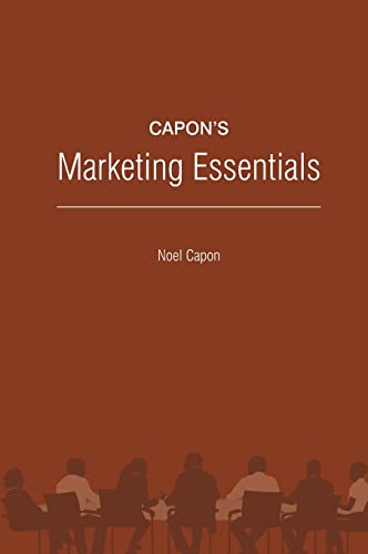 Stock image for Capon's Marketing Essentials for sale by Lucky's Textbooks