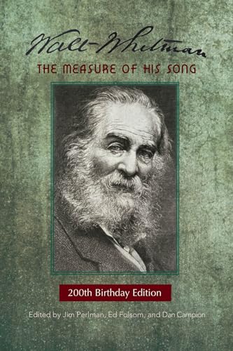 Beispielbild fr Walt Whitman: The Measure of His Song zum Verkauf von Kennys Bookshop and Art Galleries Ltd.