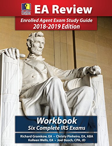 Stock image for PassKey Learning Systems EA Review Workbook: Six Complete IRS Enrolled Agent Practice Exams 2018-2019 Edition for sale by Irish Booksellers