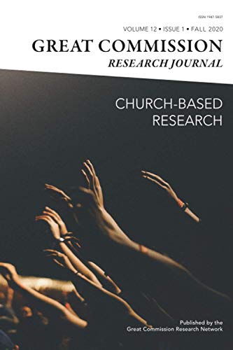Stock image for Great Commission Research Journal Fall 2020 for sale by SecondSale