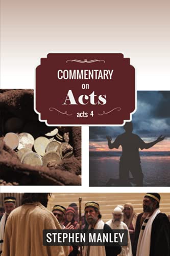 Stock image for Commentary on Acts 4 (Cross Style Commentary Series: Acts) for sale by Save With Sam