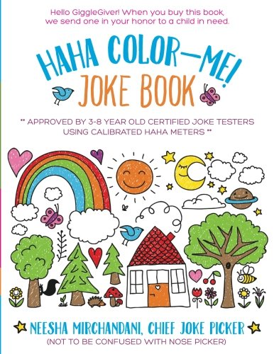 Stock image for HaHa Color-Me! Joke Book (Ages 3-8): It's a Joke Book! It's a Coloring Book! for sale by GF Books, Inc.