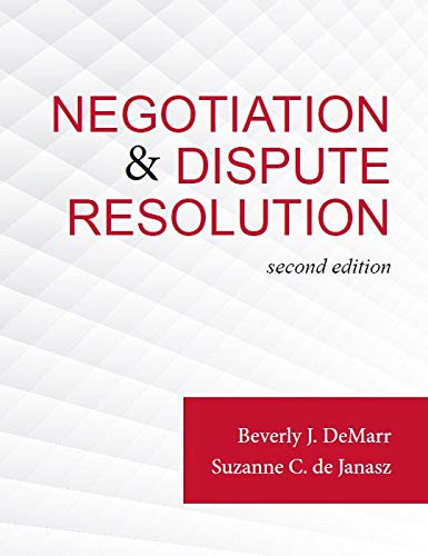9780998814032: Negotiation & Dispute Resolution