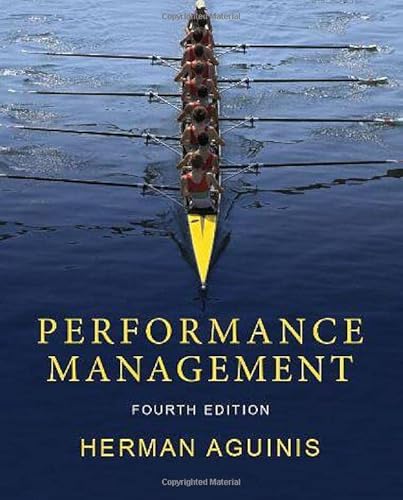 Imagen de archivo de Performance Management, fourth edition a la venta por GF Books, Inc.