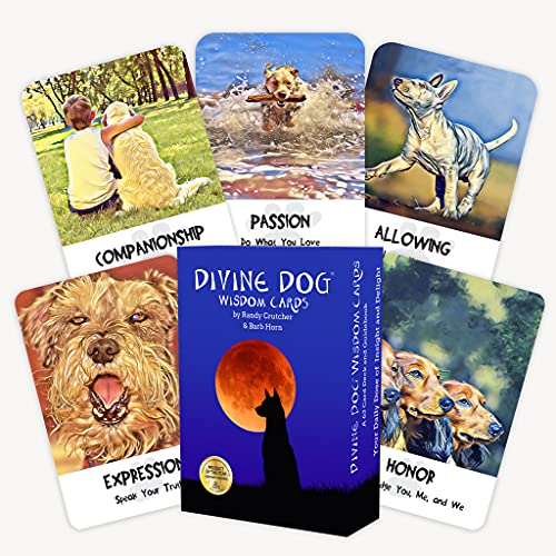 Beispielbild fr Divine Dog Wisdom Cards 2nd Edition zum Verkauf von HPB-Emerald