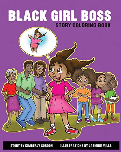 Stock image for Black Girl Boss Story Coloring Book for sale by GF Books, Inc.