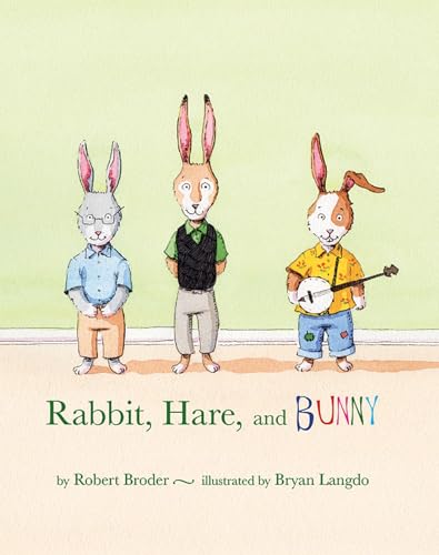Beispielbild fr Rabbit, Hare, and Bunny zum Verkauf von Read&Dream