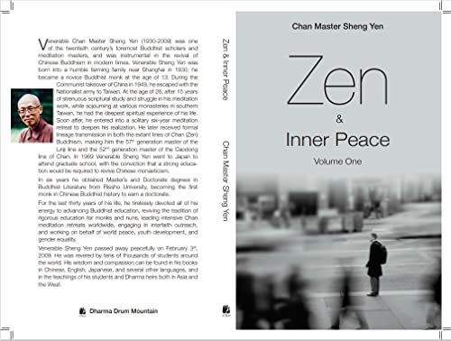 9780999111109: Zen & Inner Peace - Volume One: Great Dharma Drum - Talks with Master Sheng Yen