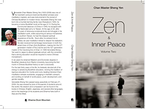 Beispielbild fr Zen Inner Peace - Volume Two: Great Dharma Drum - Talks with Master Sheng Yen zum Verkauf von Solr Books