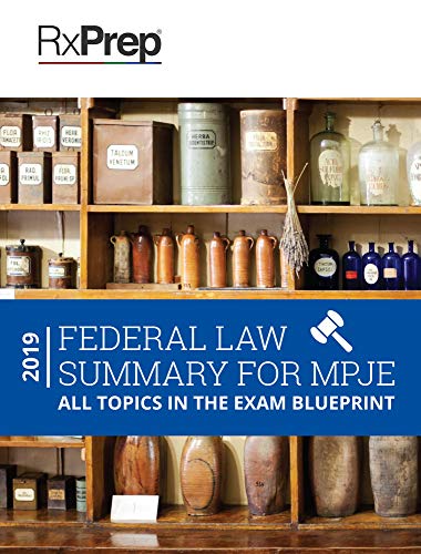 Stock image for RxPrep Federal Law Summary for MPJE for sale by Better World Books