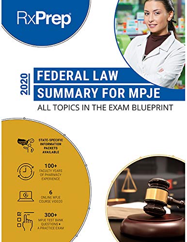 Stock image for RxPrep Federal Law Summary for MPJE for sale by HPB-Red